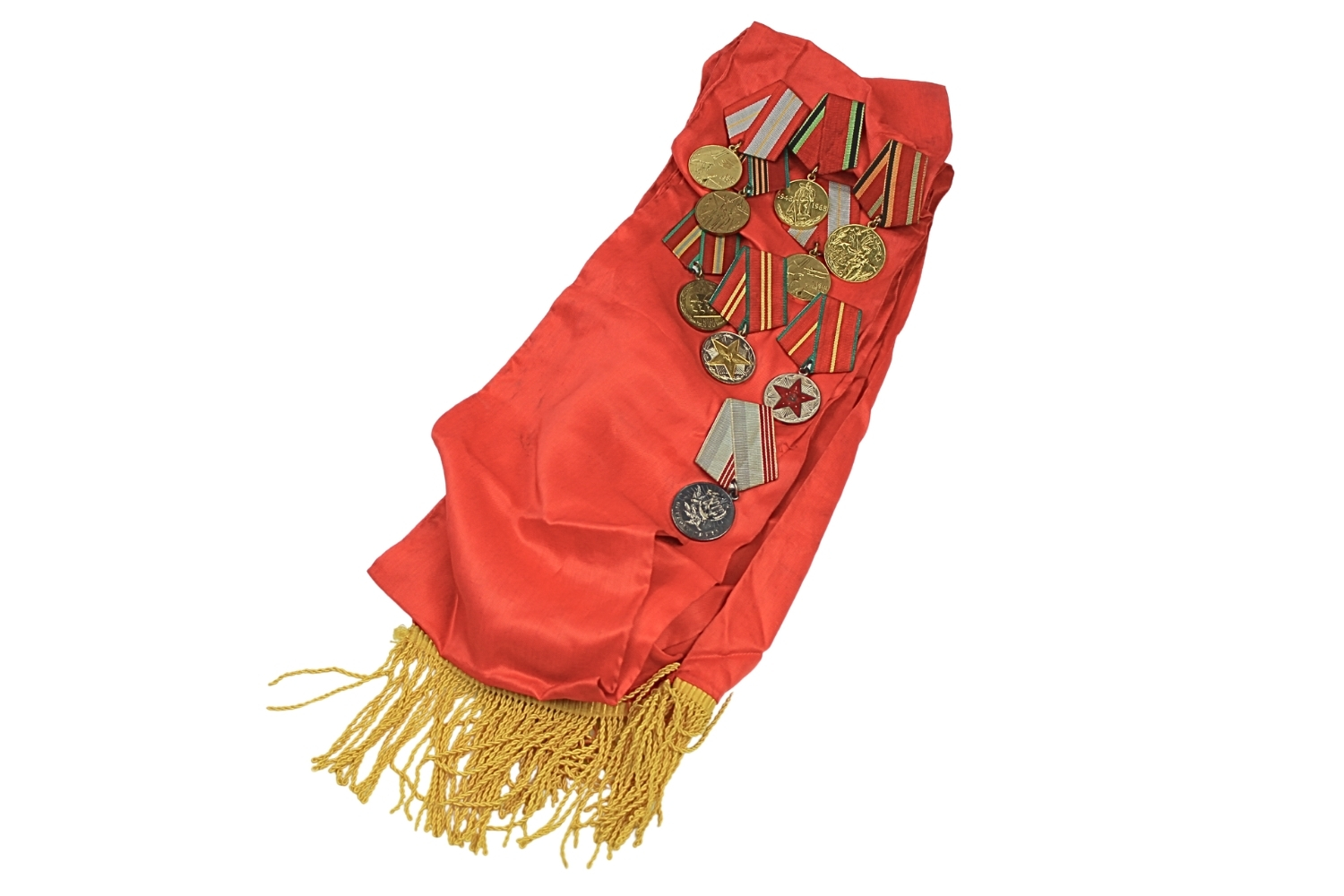 Szarfa z medalami Weterana ZSRR 