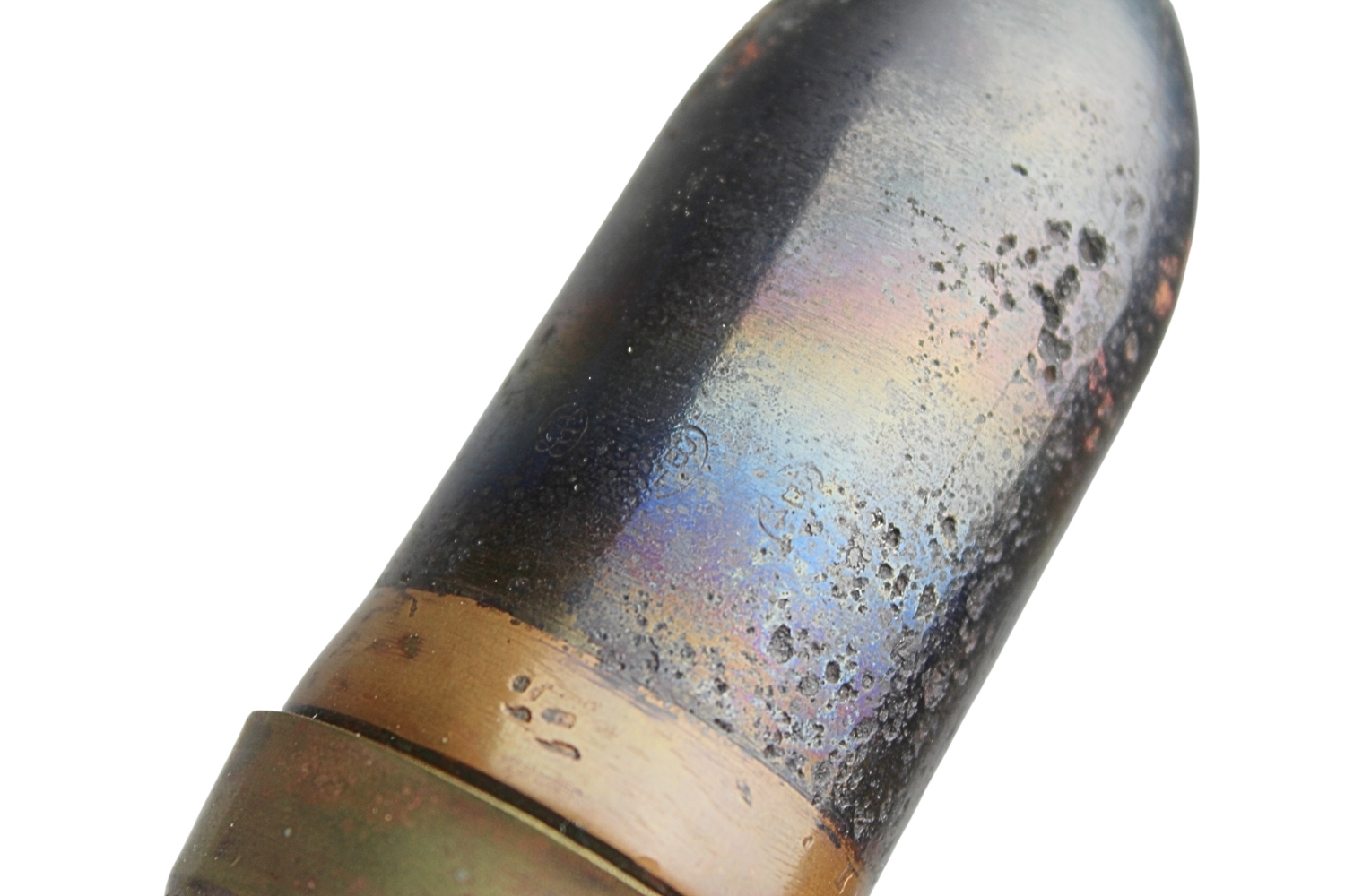 II RP NABÓJ BOFORS 37MM WZ. 36 P.PANC SKORUPA DEKORACYJNA