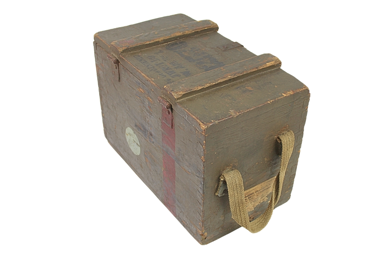 II RP Skrzynia z konserwą na amunicję Kb. Mauser W.Am. nr. 1 1939