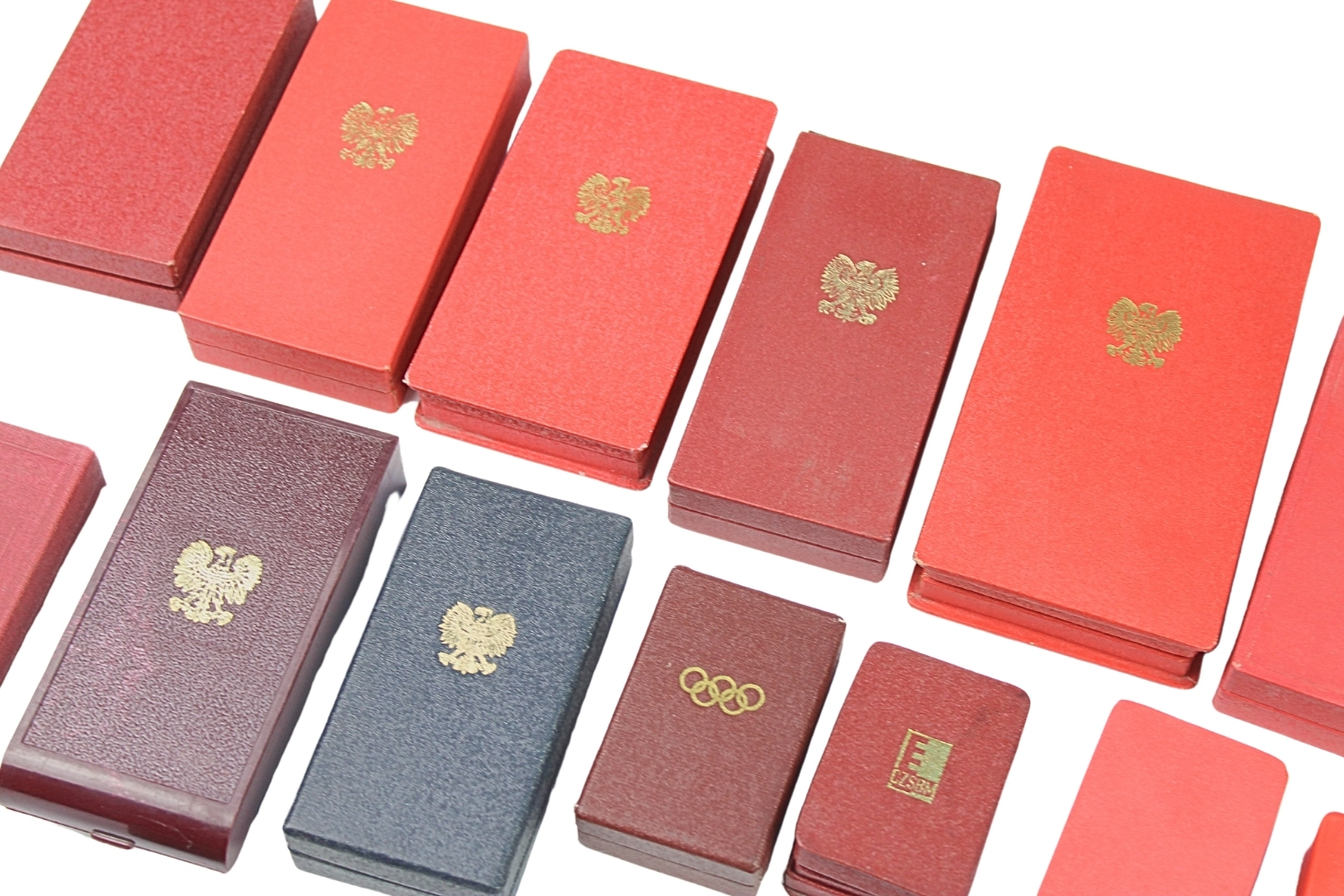 PRL Duży zestaw odznaczeń po mgr inż. Januszu Anuszewskim 