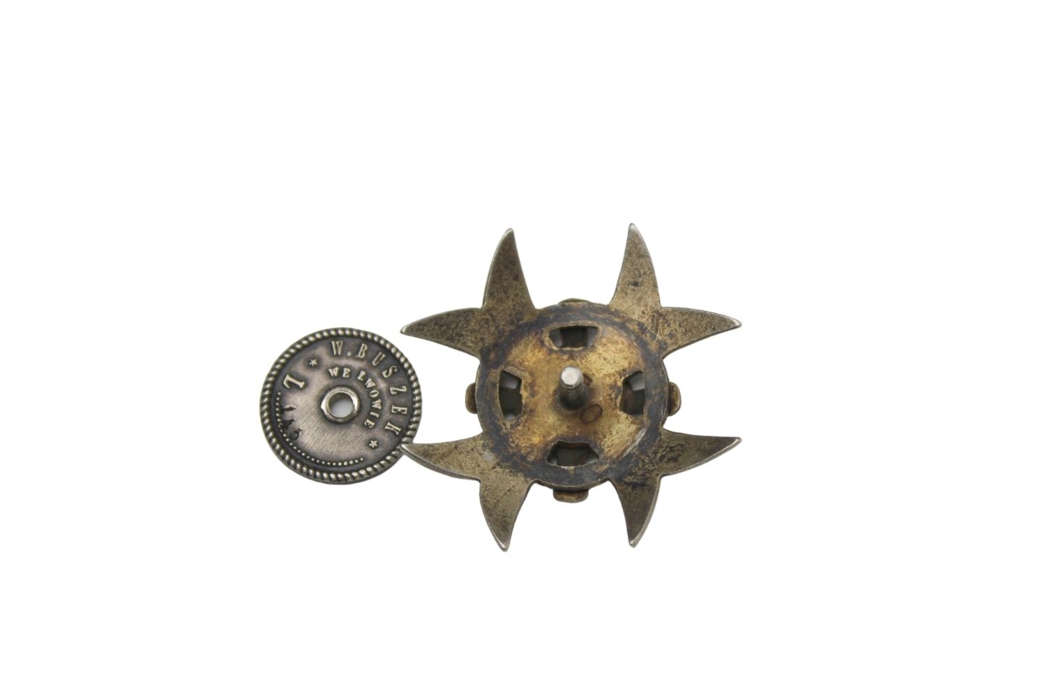 II RP Odznaka 12 Pułk Artylerii Polowej Buszek Lwów