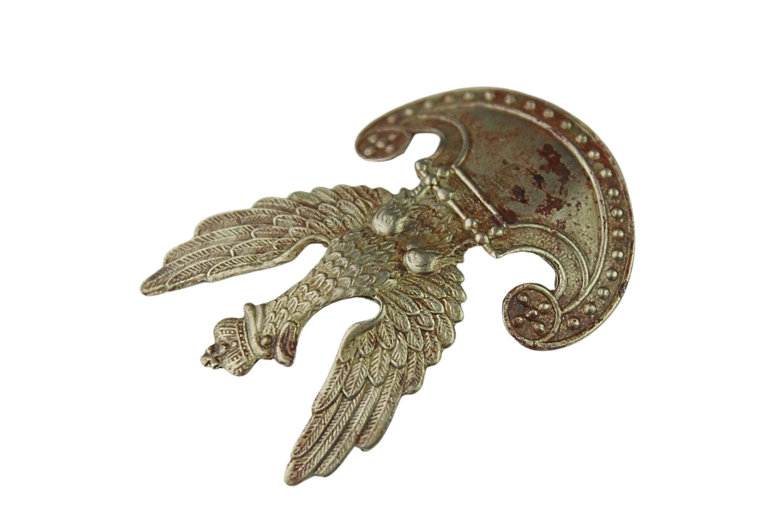 II RP Orzeł wz.19 Grabski Łódź Biały Metal