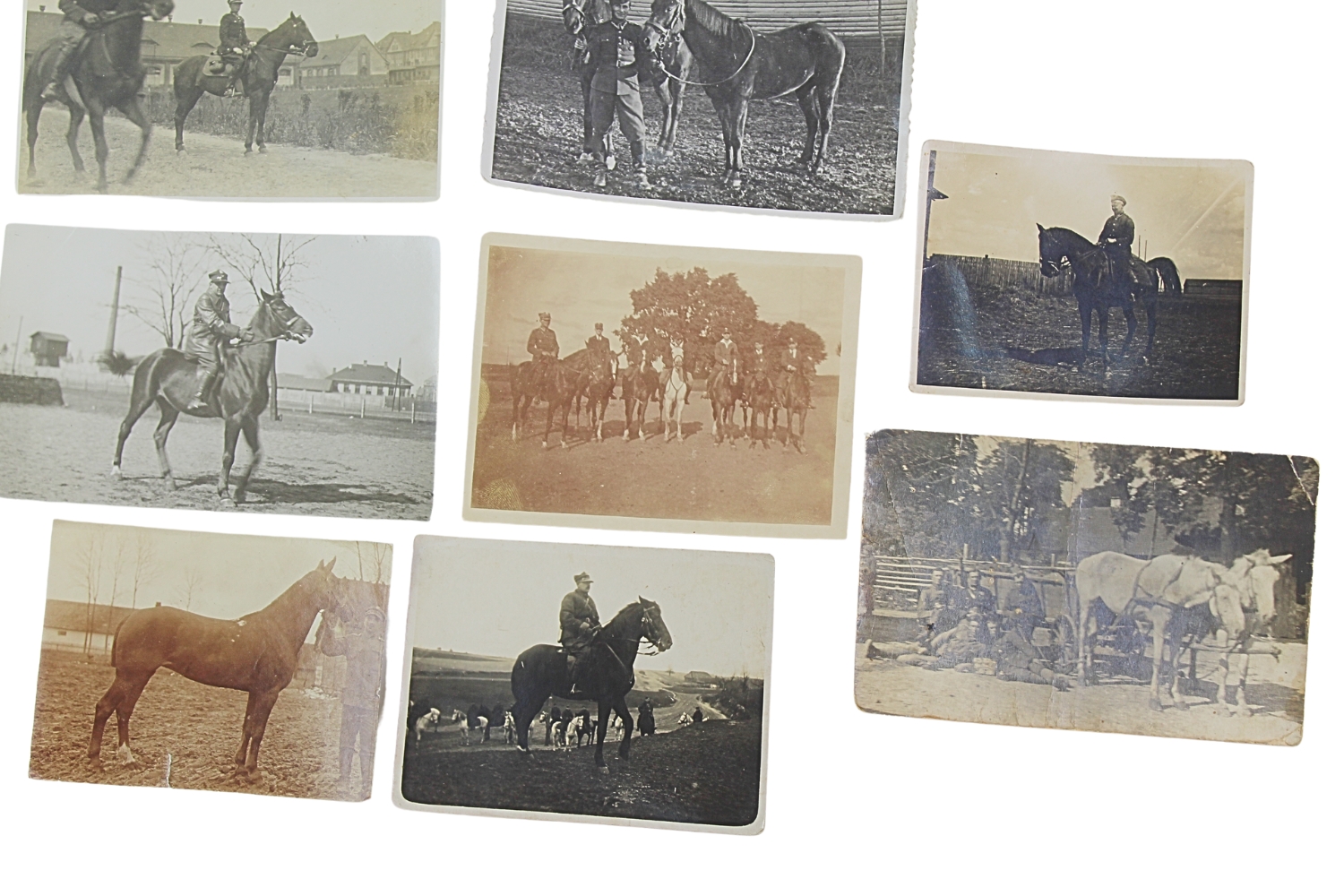 II RP Zestaw zdjęć kawaleria 