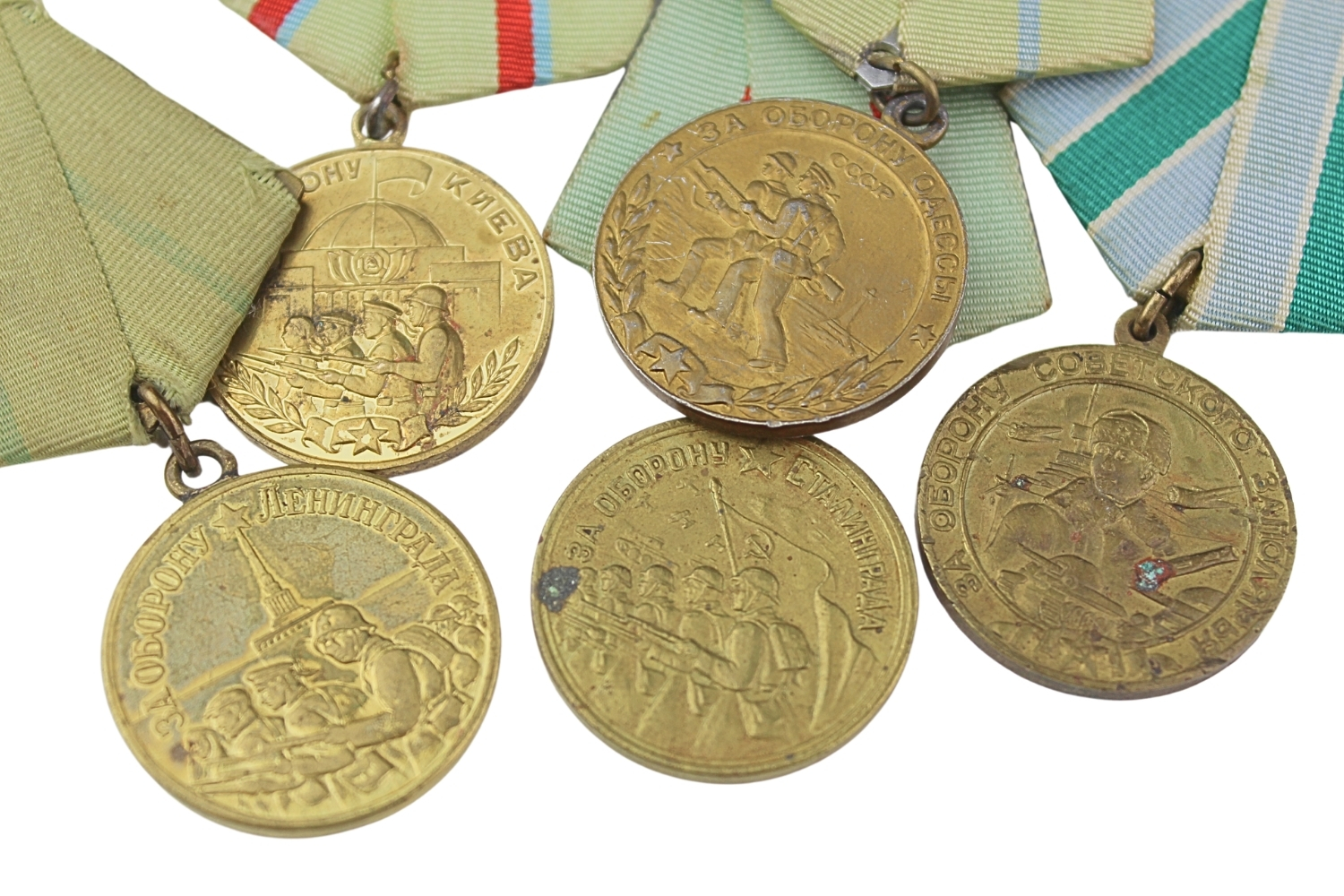 Zestaw medali za obronę ZSRR