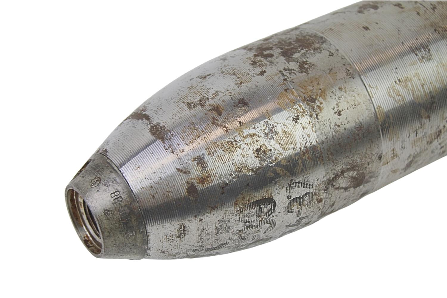 II RP 100mm Haubica wz.14 19 granat wz.31 Skorupa Dekoracyjna UNIKAT