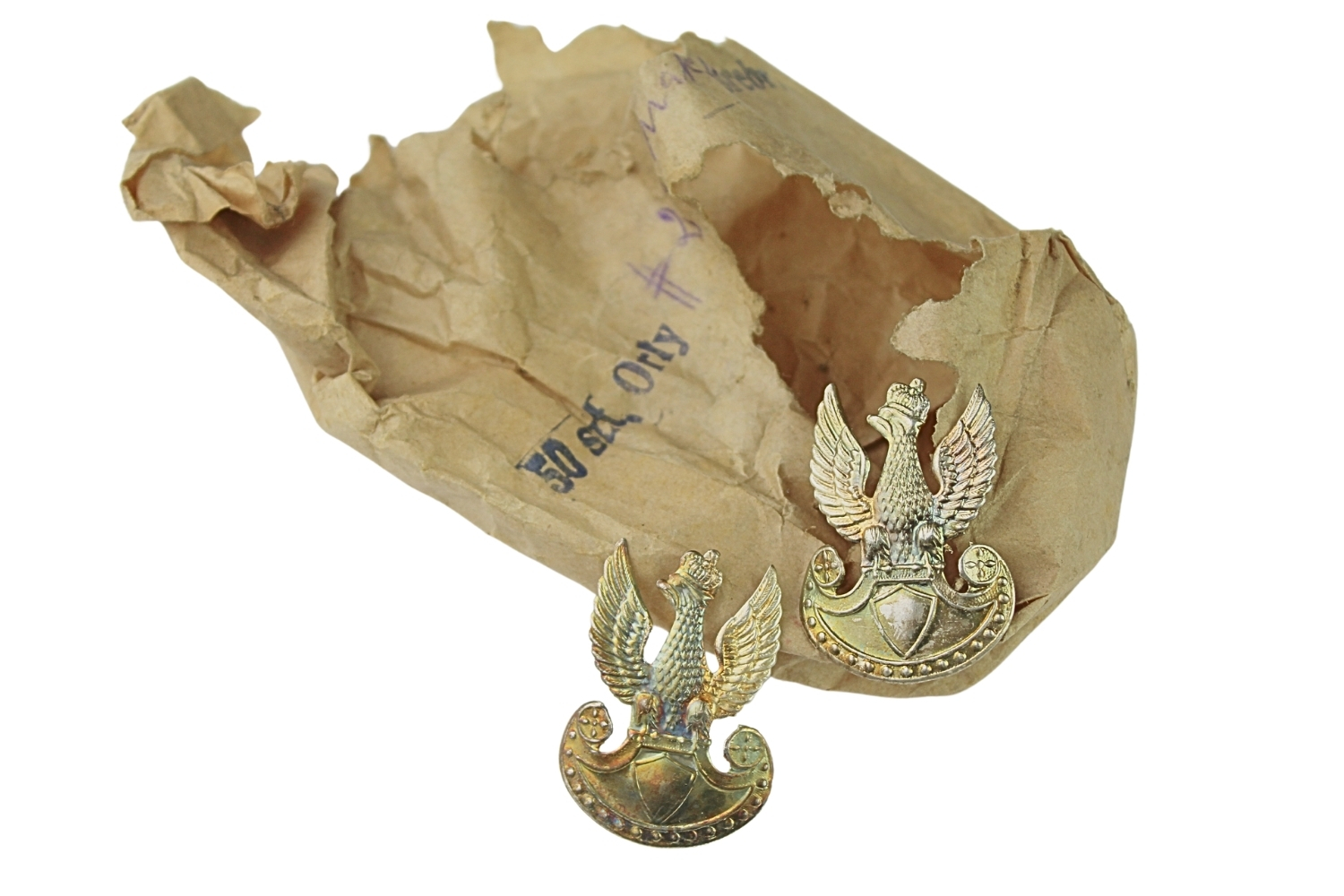 II RP Orły furażerkowe Jabłoński Poznań z oryginalnym opakowaniem