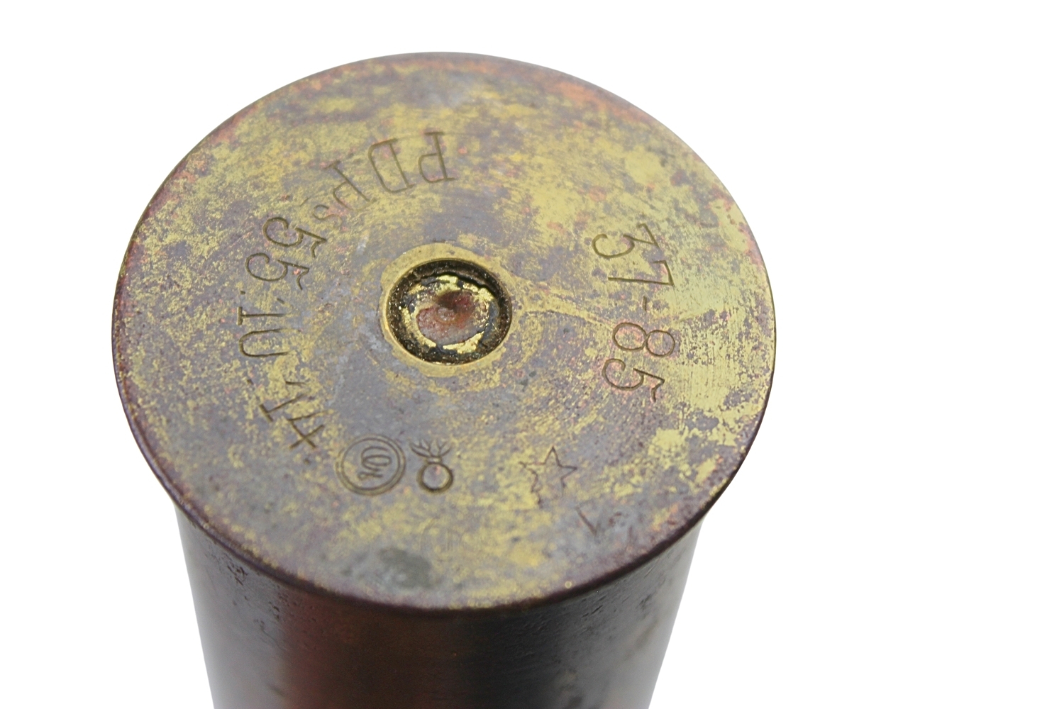 II RP Nabój Puteaux 37 MM wz.18 Skorupa Dekoracyjna