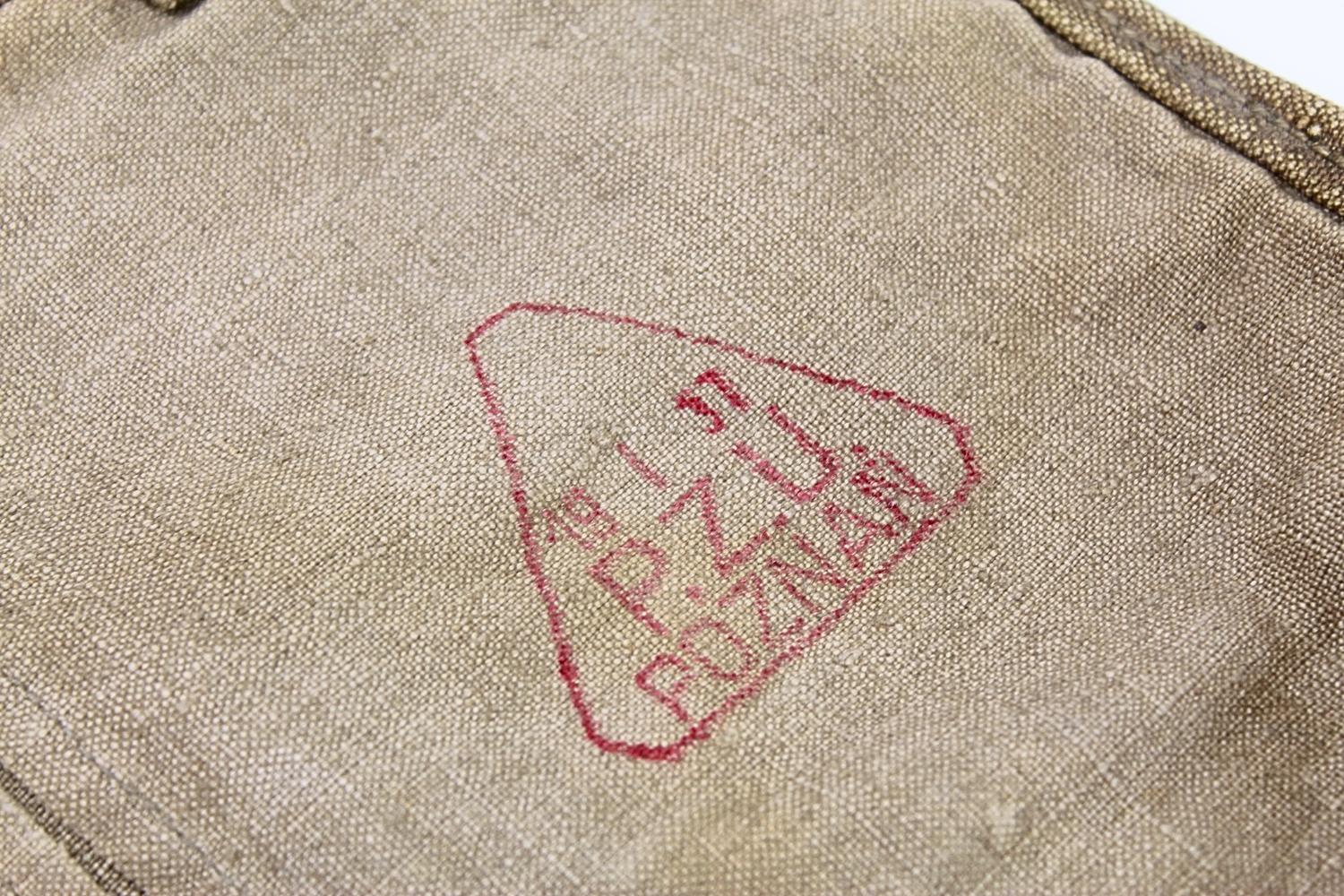 II RP Plecak Tornister wz.33 P.Z.U. Poznań 1937