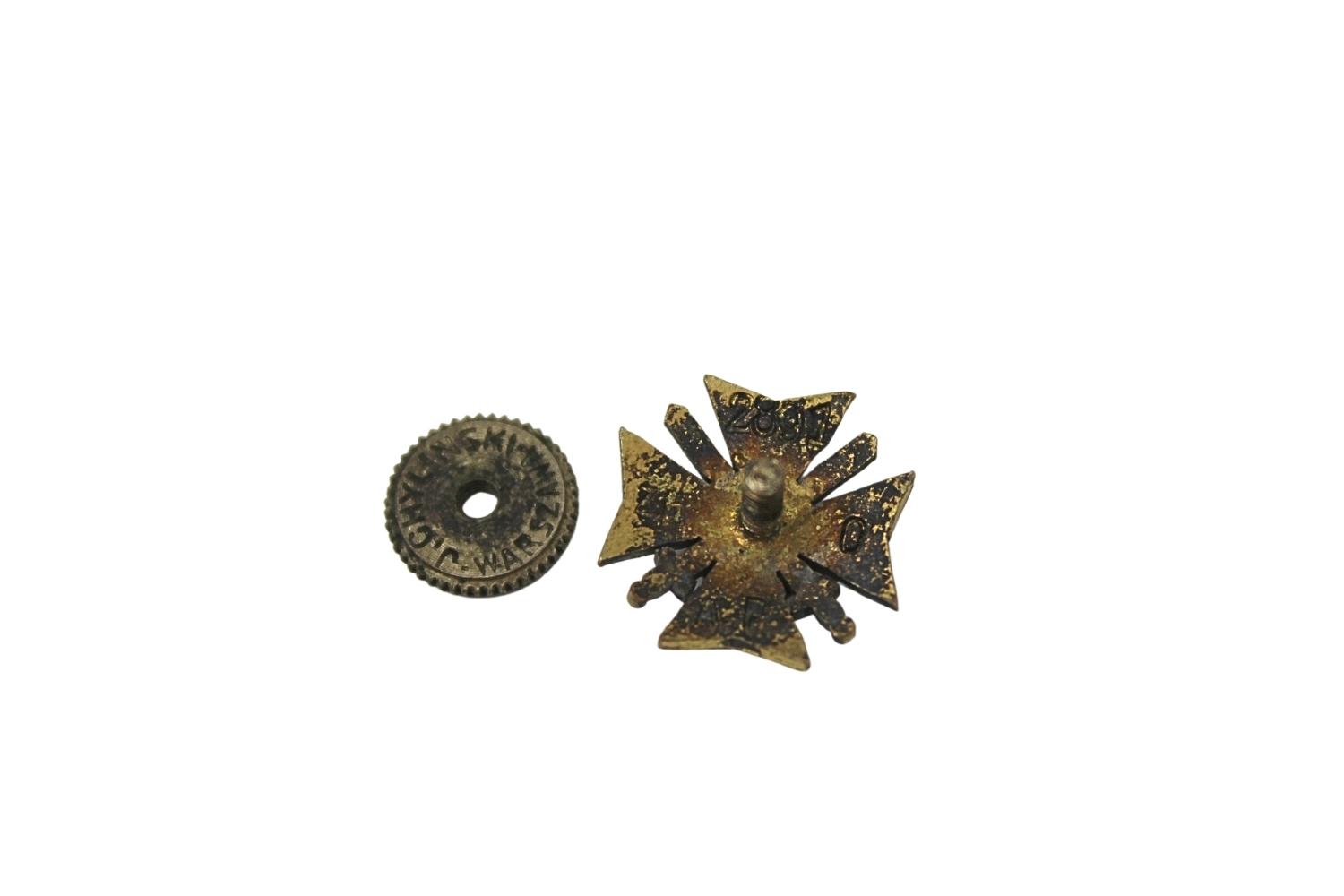  II RP Odznaka Związek byłych ochotników Armii Polskiej J. Chyliński Warszawa miniaturka