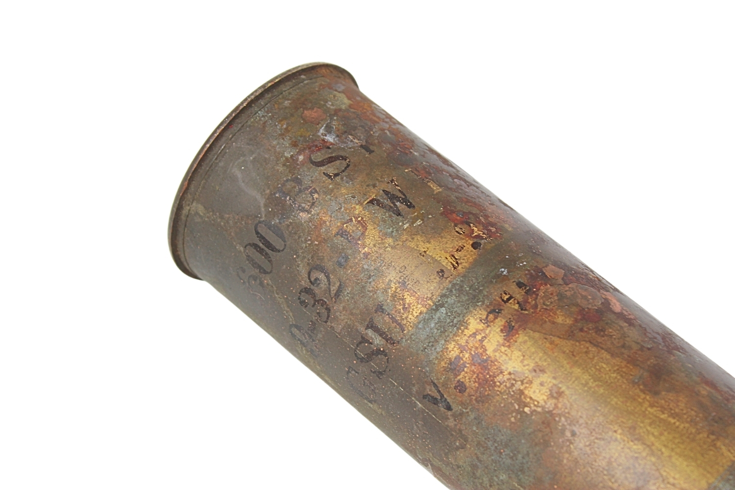 II RP Łuska armata Schneider 75mm wz.97 1934 skorupa dekoracyjna