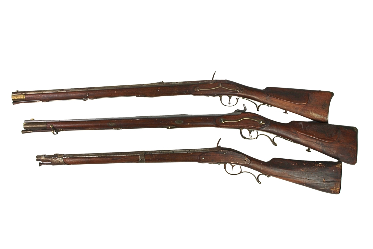 Zestaw karabinów czarnoprochowych