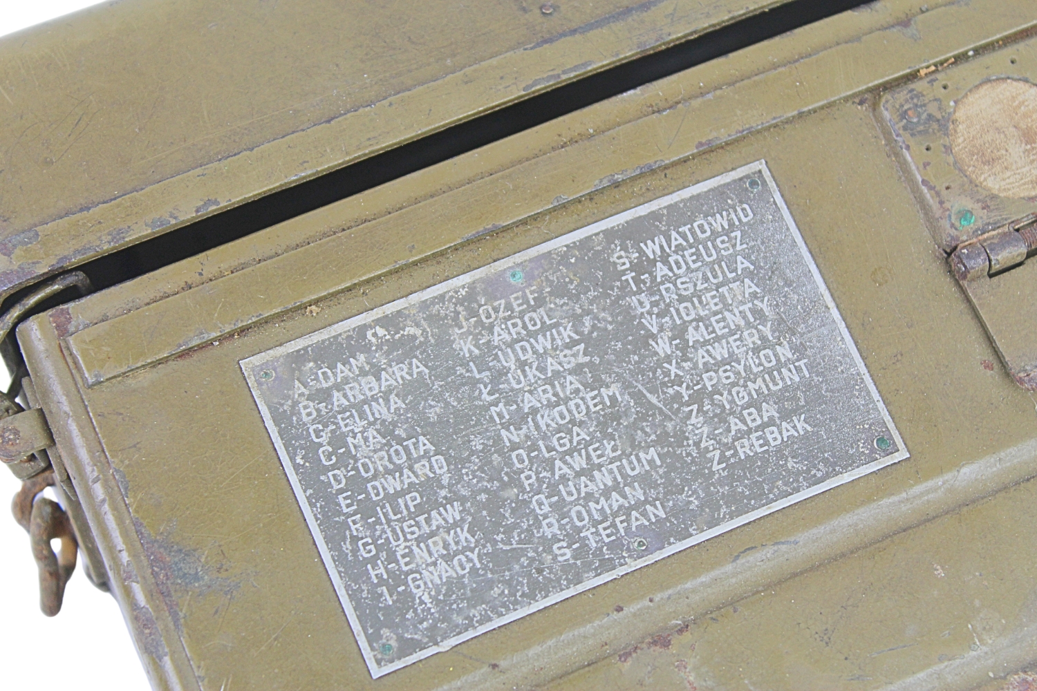 II RP Pudełko po telefonie AP 36