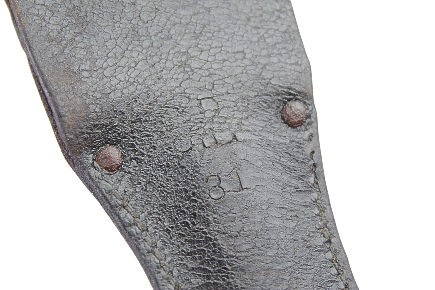 Niemiecka żabka do bagnetu Mauser sygnowana 