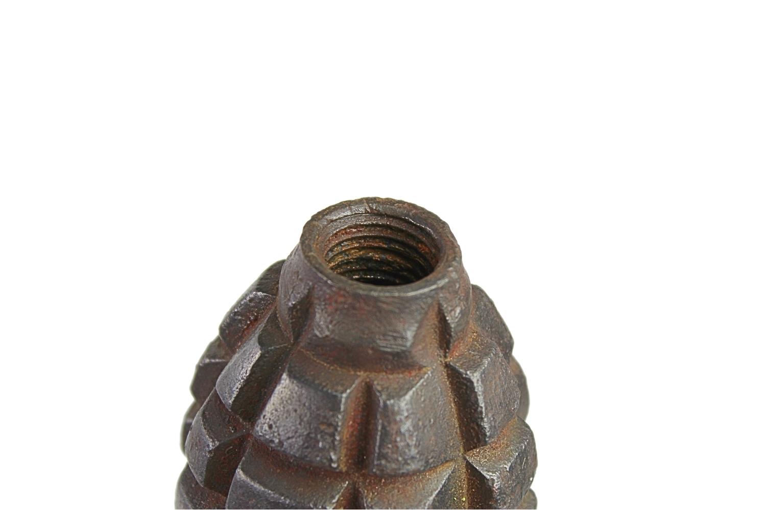 II RP Granat obronny wz.33 Sosnowiec-Modrzejów Skorupa Kolekcjonerska 