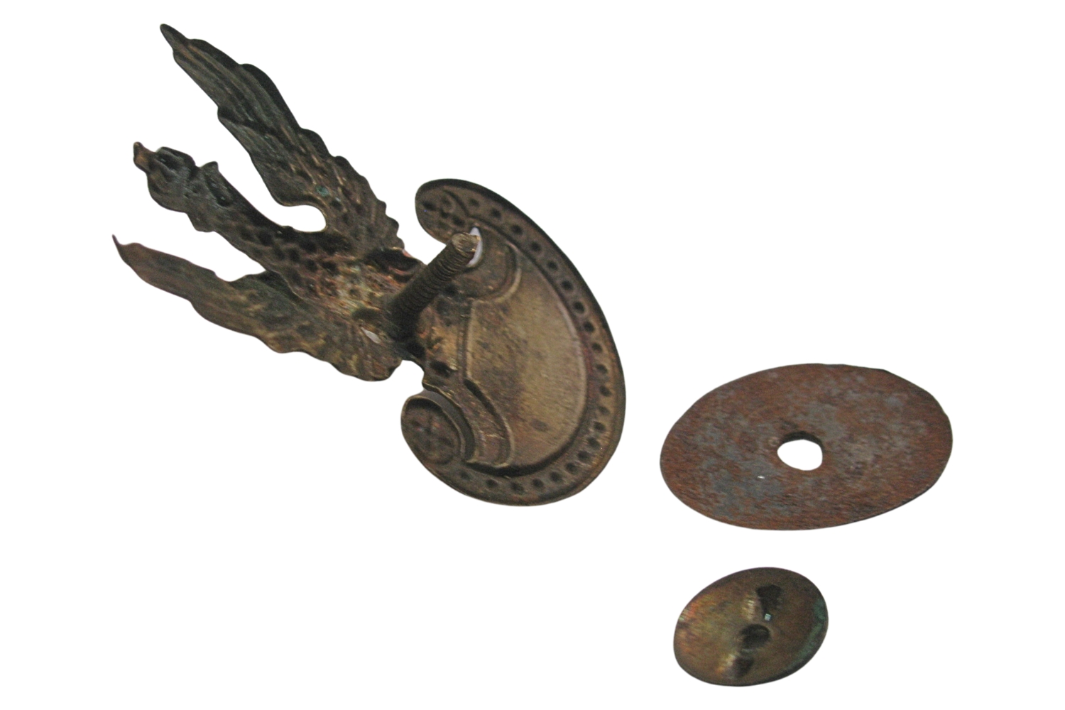 II RP Orzeł wz.19 wczesny- 1920 z podkładką i nakrętką