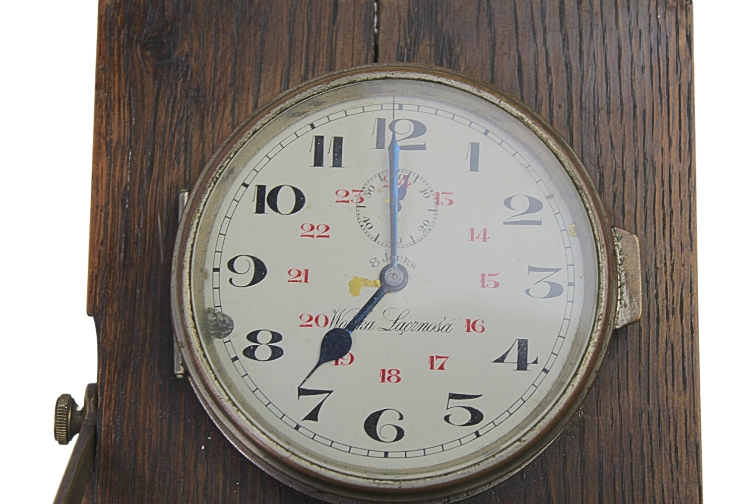 II RP Zegar Wojsk Łączności z Radiostacji dywizyjnej unikat