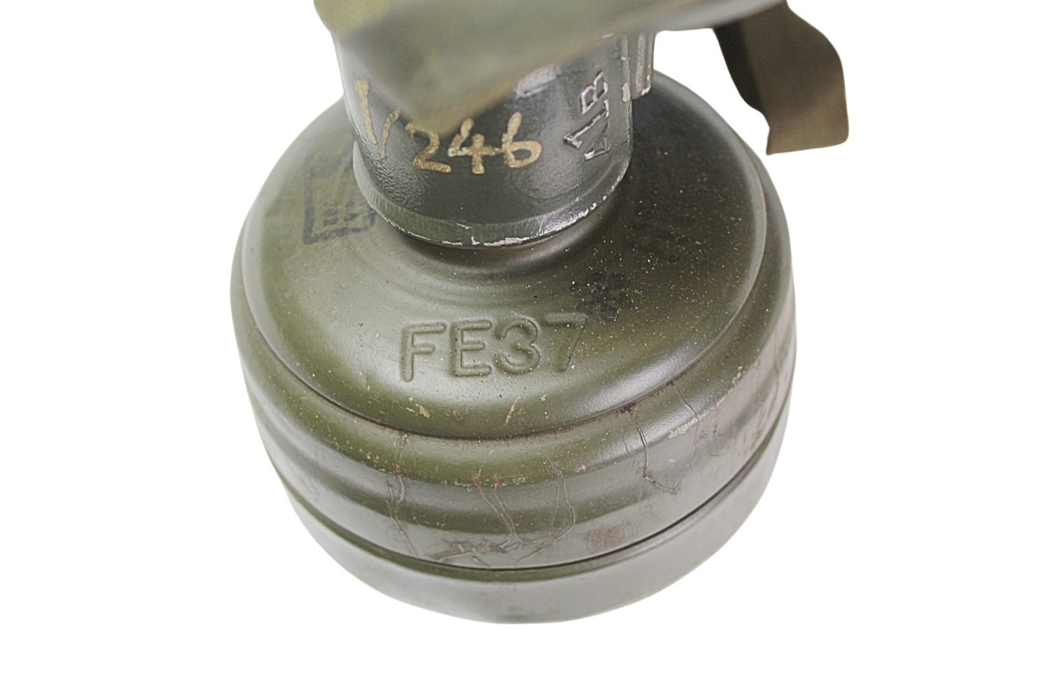 Niemiecka maska przeciwgazowa z puszką 1938