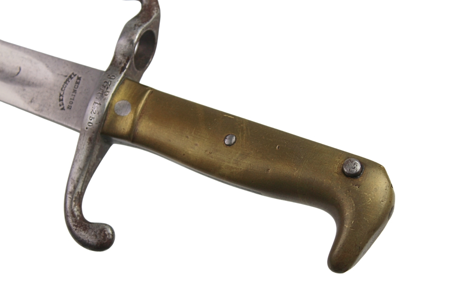 Bagnet niemiecki M71 Alex Coppel Solingen 1879