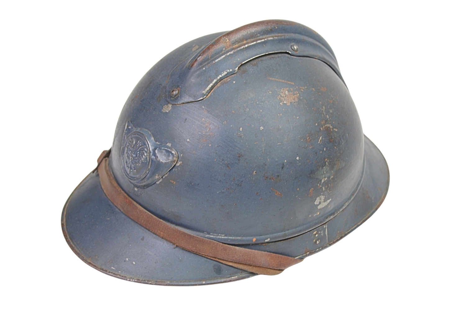 HEŁM WZ. 15 Z EMBLEMATEM ARMII POLSKIEJ WE FRANCJI