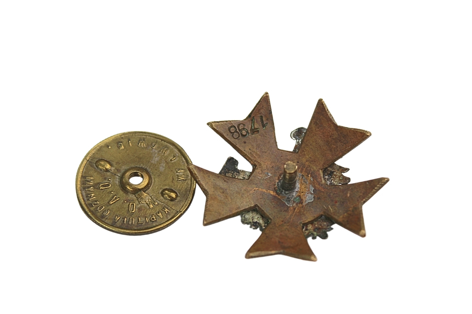 II RP Odznaka Małopolskie Oddziały Armii Ochotniczej 1920