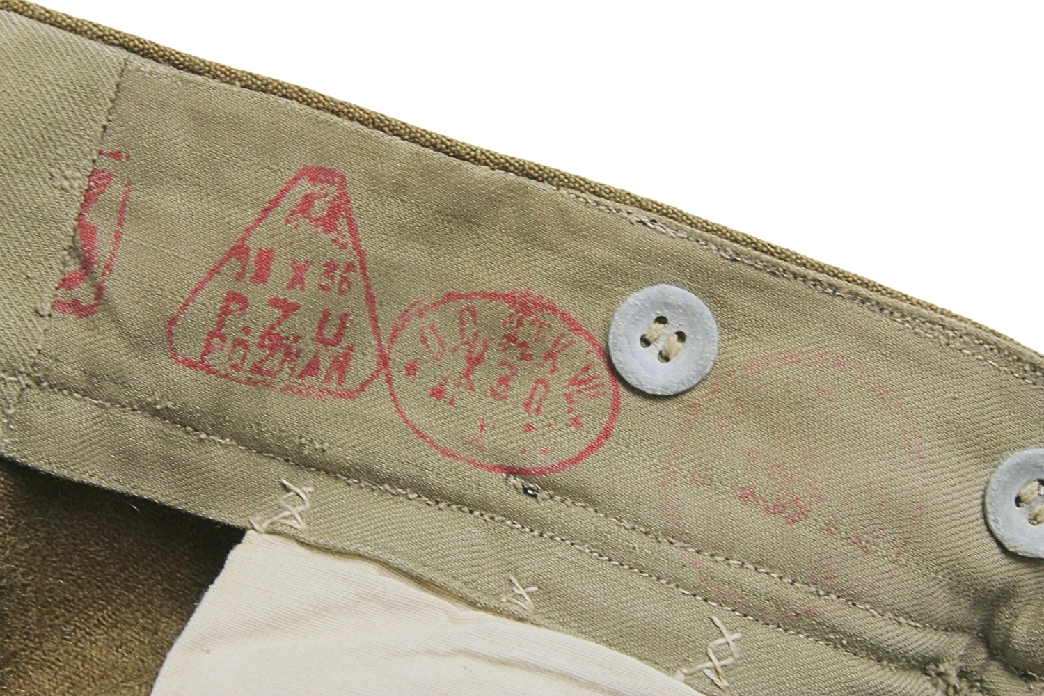 Spodnie PZU Poznań 1936 DOK VII 