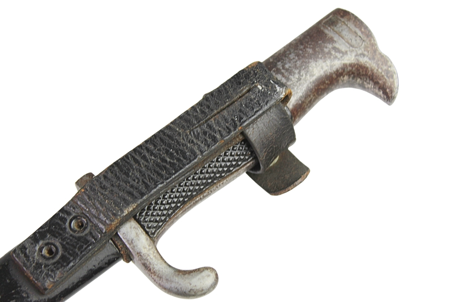 Niemiecki nóż okopowy bojowy sygnowany