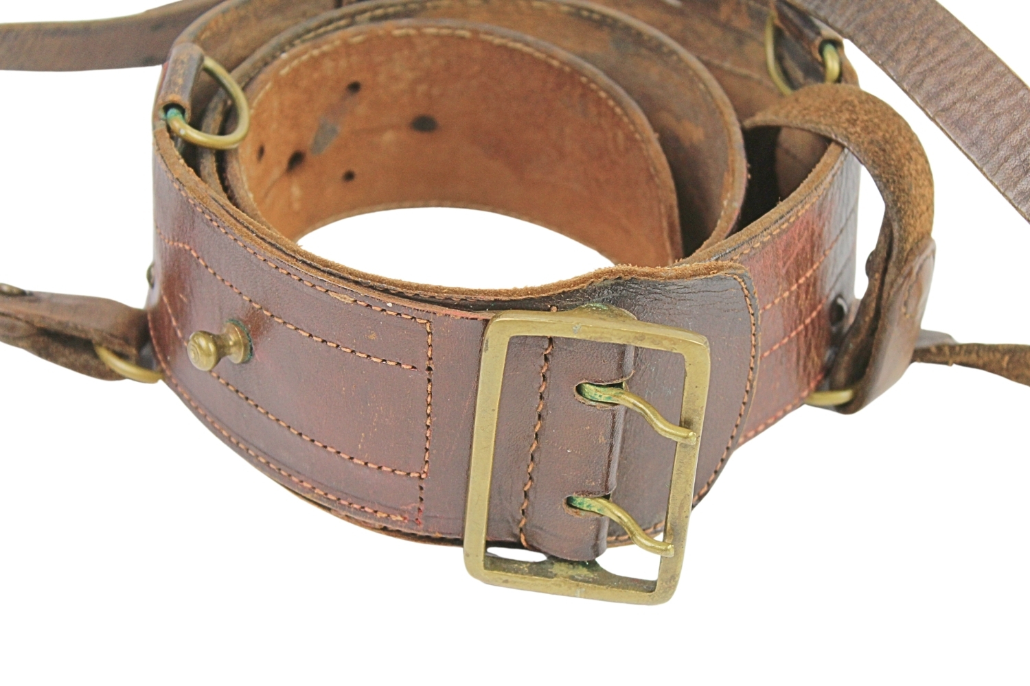 II RP Pas oficerski wz.24 z koalicyjką