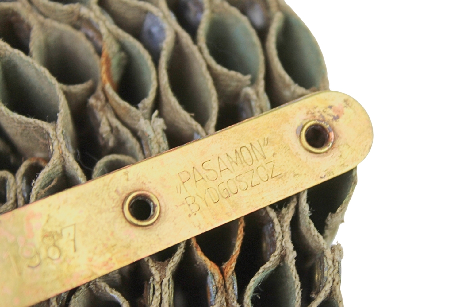 II RP TAŚMA CKM wz.08, LKM wz.08/15 Pasamon Bydgoszcz 1937