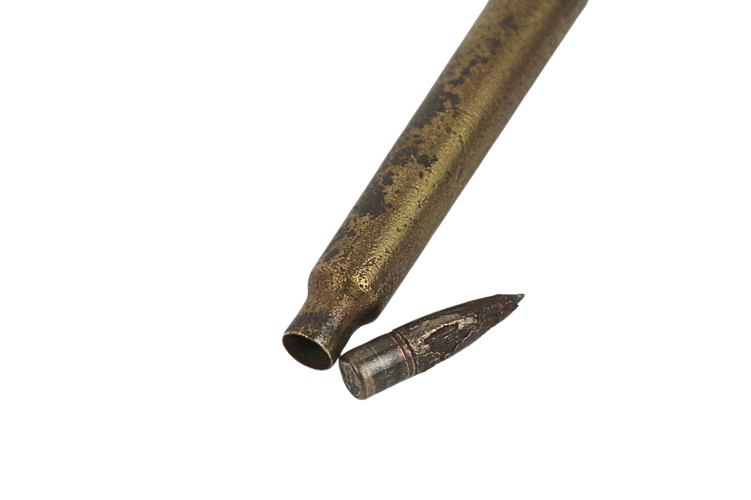 II RP Nabój kb. Ppanc. UR wz.35 1937 skorupa dekoracyjna