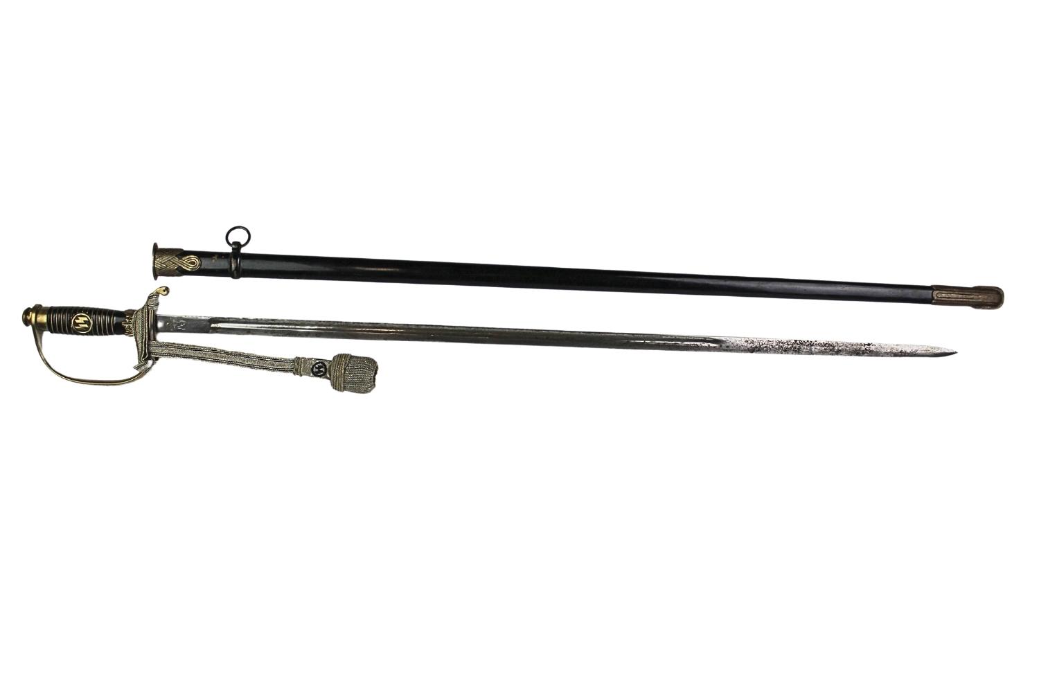 Szpada Oficera SS Eickhorn Solingen z temblakiem