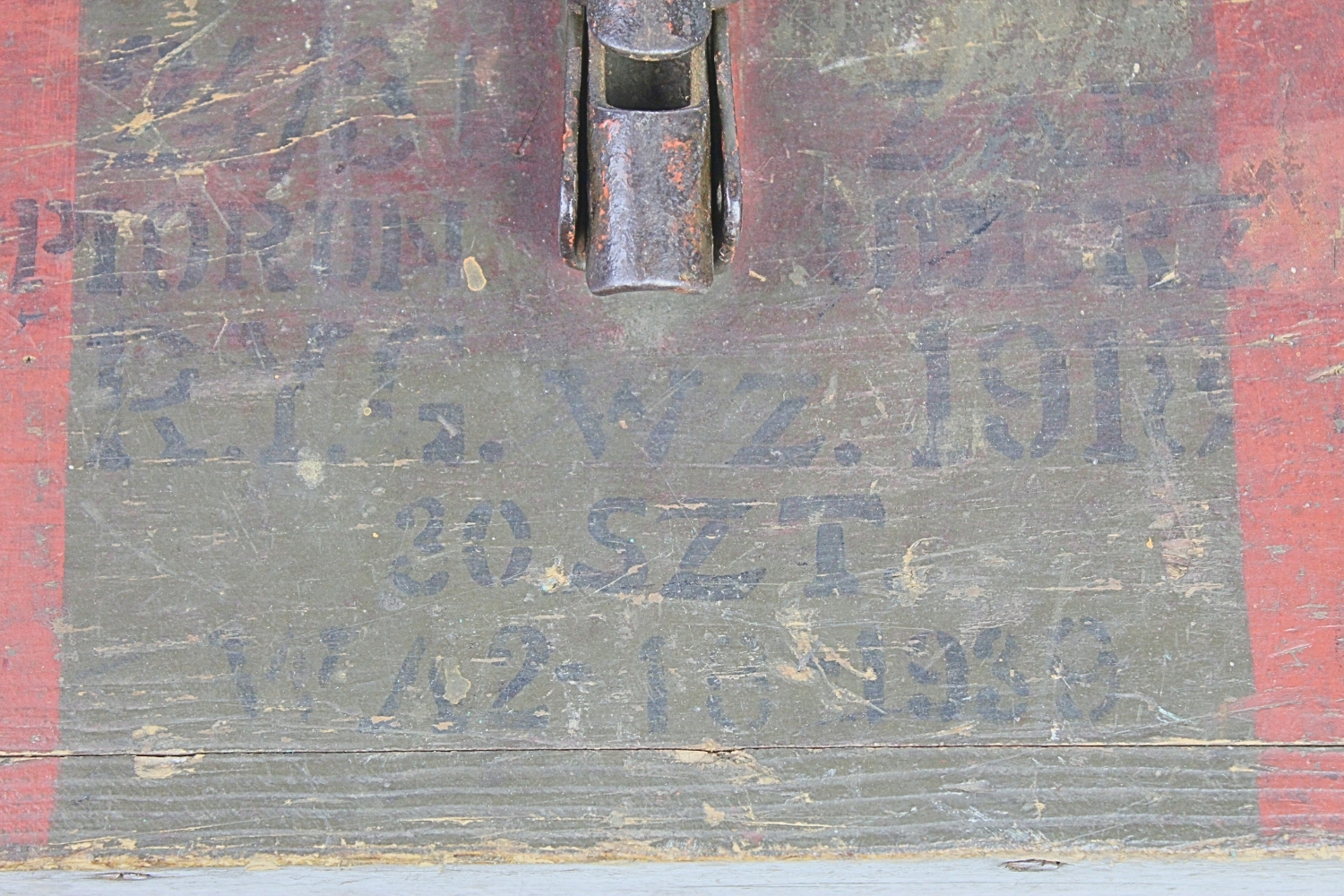 II RP Skrzynka na 30szt. zapalników R.Y.G. wz.1918 W.A.2 1939