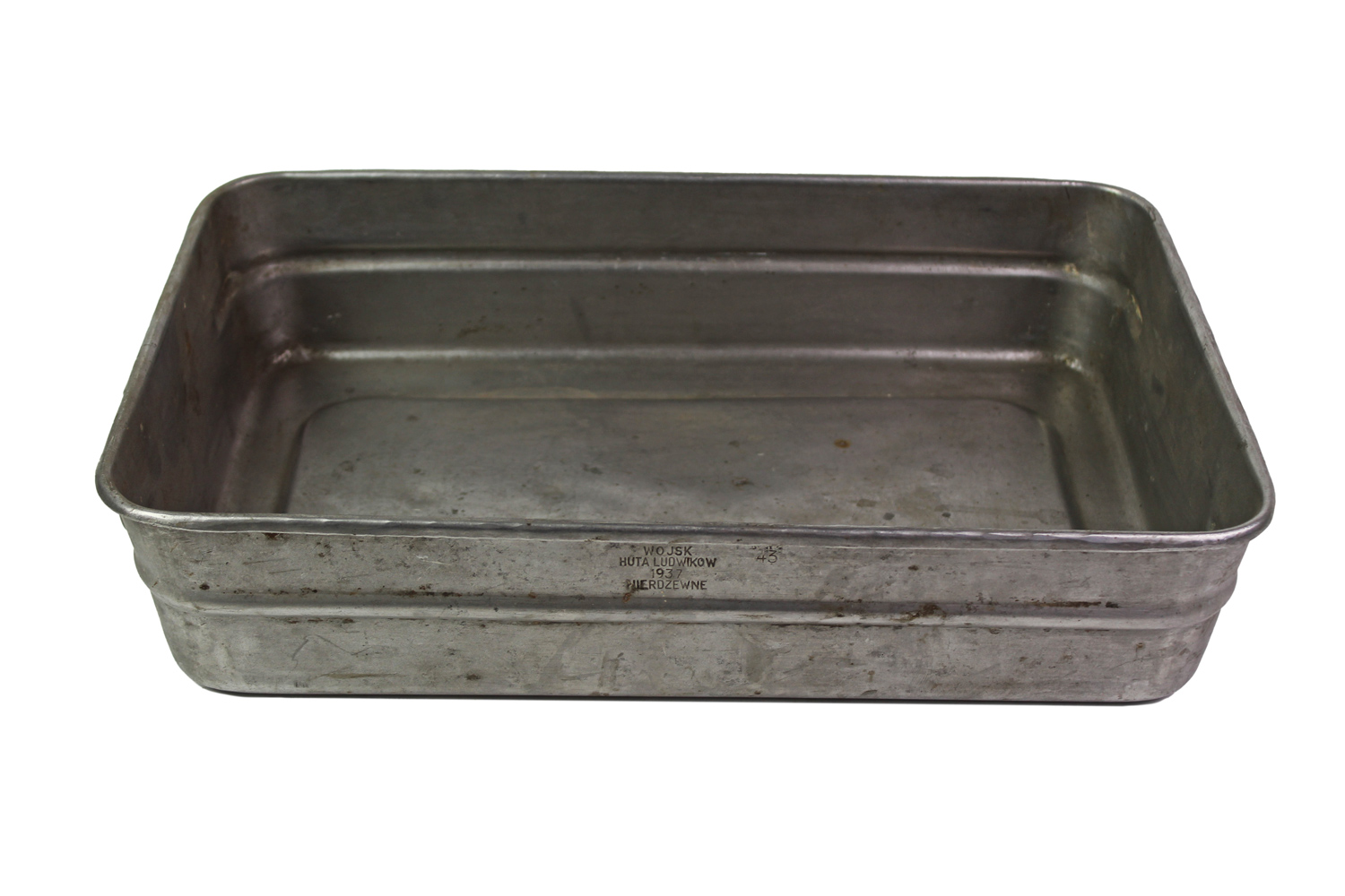 II RP Kuchnia Polowa Brytfanka Huta Ludwików 1937