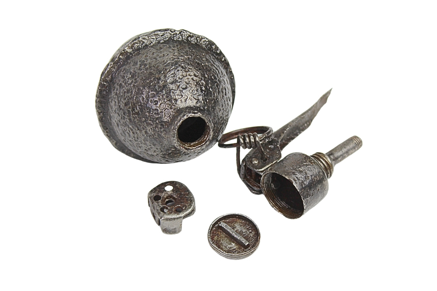 II RP Granat WCZ z zapalnikiem Kr wz.24  skorupa dekoracyjna