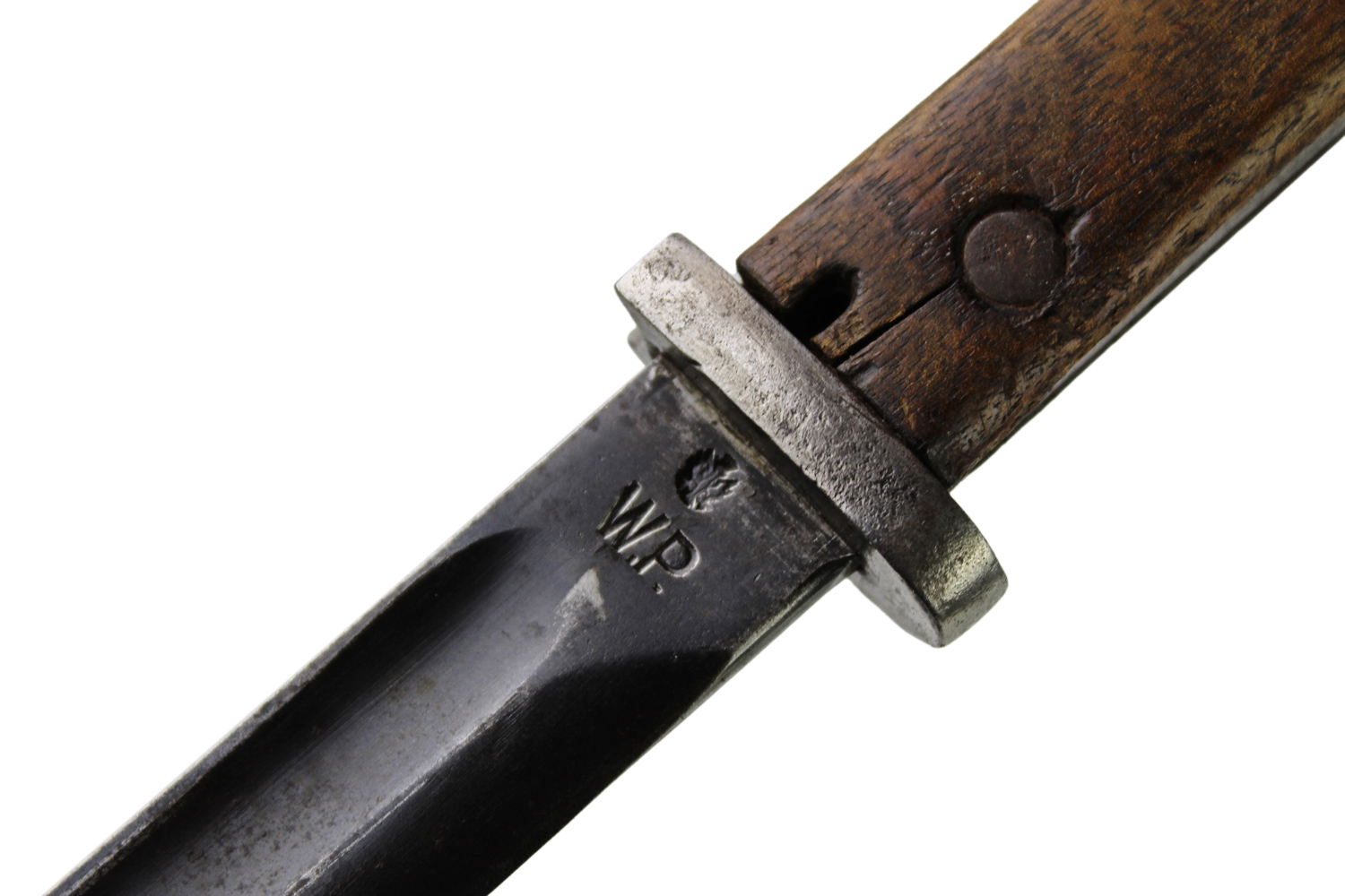  II RP Bagnet wz.24 Perkun z oznaczeniem wzoru zniemczony