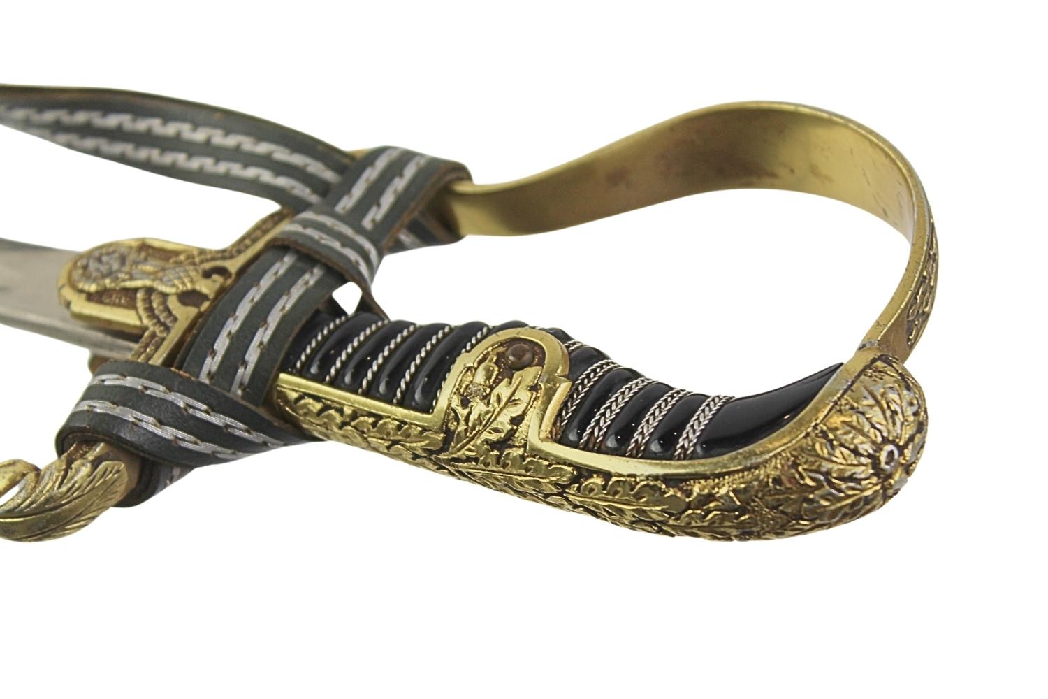 Szabla oficerska Wehrmacht Puma Solingen z temblakiem