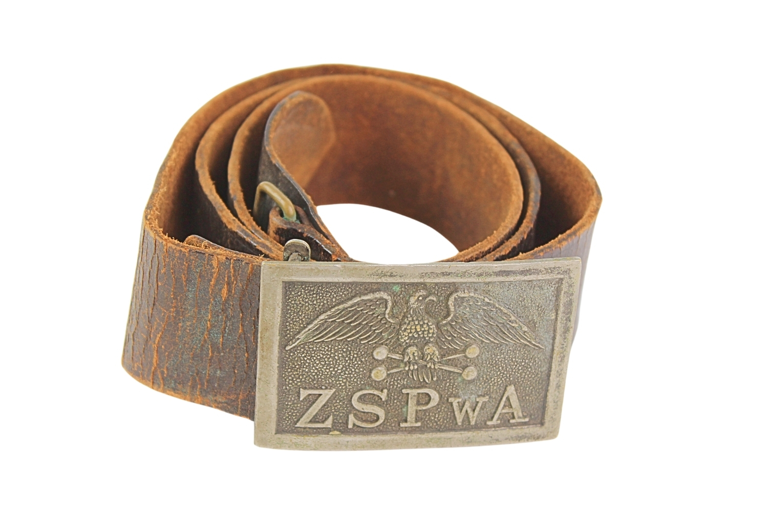 Pas z klamrą Związek Sokołów Polskich w Ameryce 