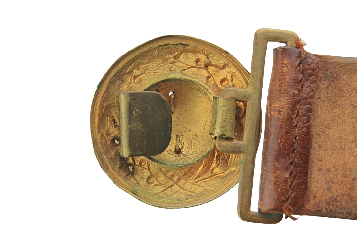 Pas oficerski z klamrą prusy