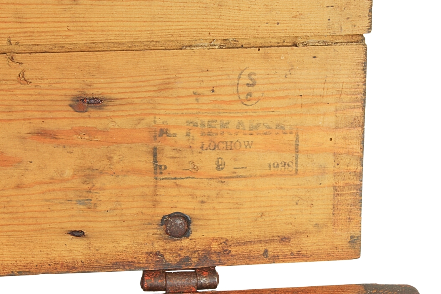 II RP Skrzynia Bofors 40mm wz.36 A. Piekarski Łochów 1938