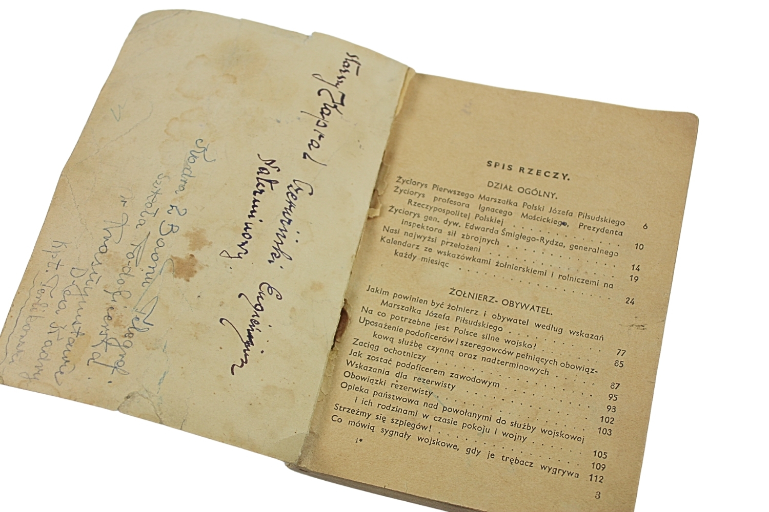 II RP Kalendarzyk Żołnierza Główna Księgarnia Wojskowa Warszawa 