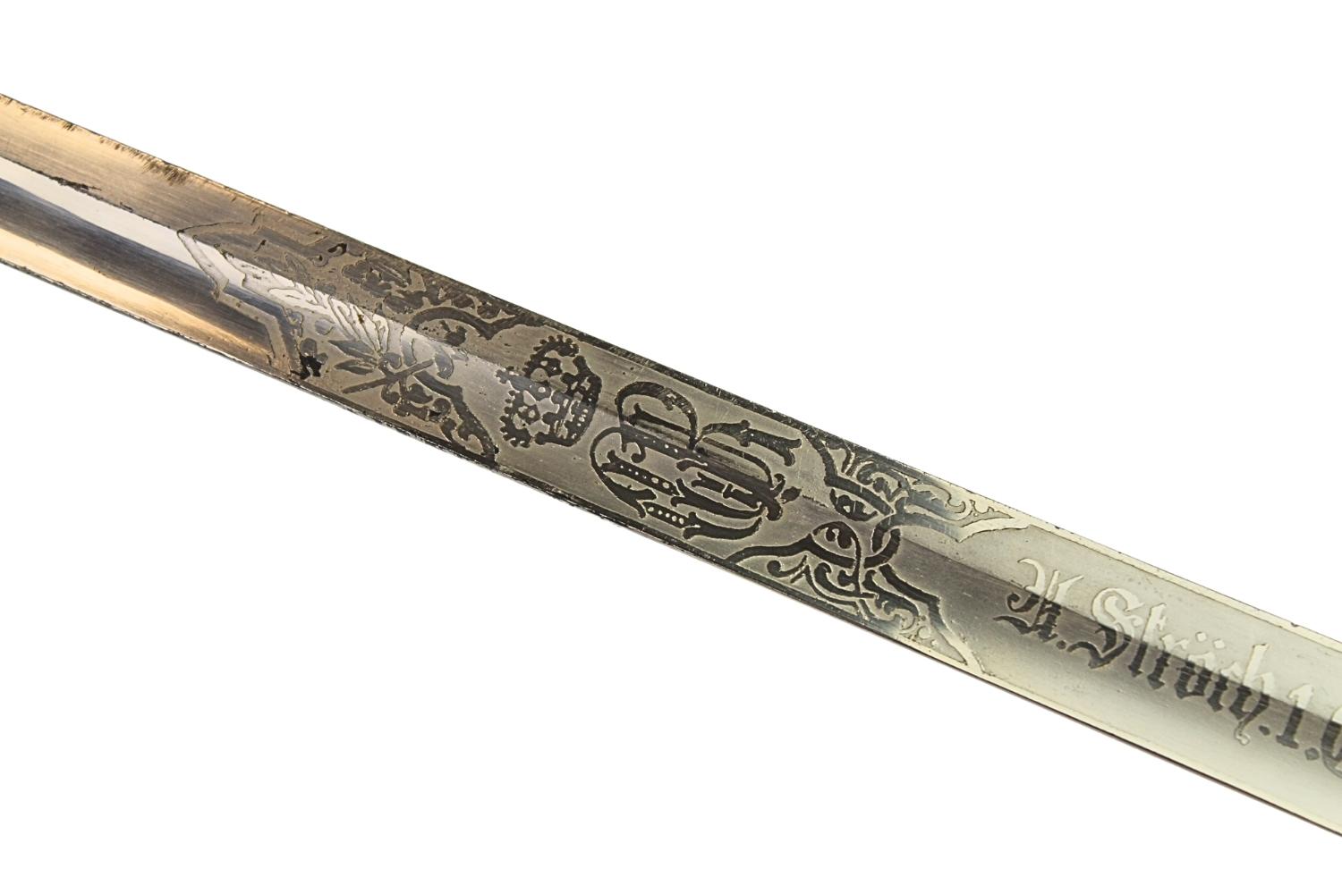 Pałasz Pruski 1 Szwadron 1 Pułku Ułanów Gwardii D.R.G.M. 