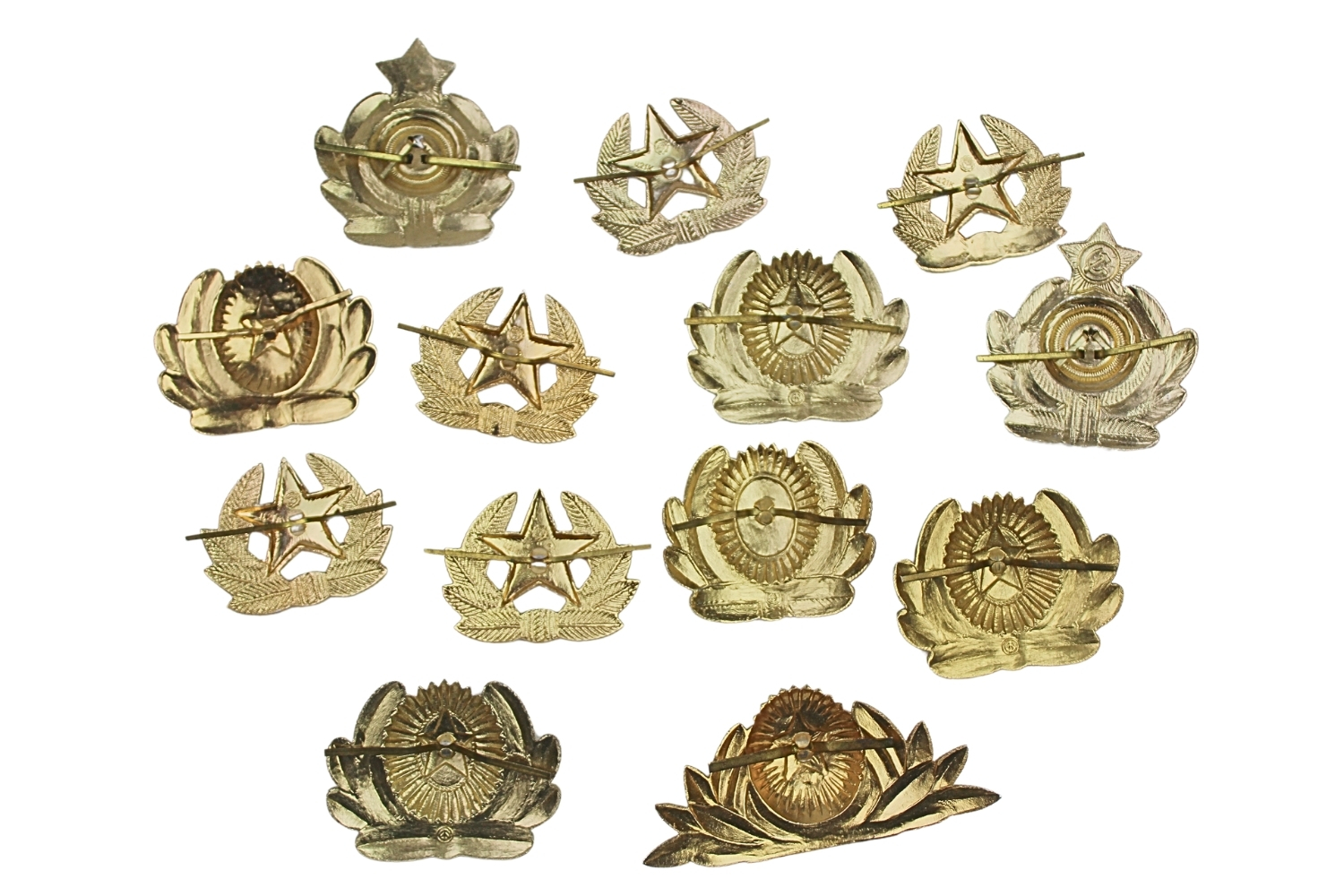 Duży zestaw kokard ZSRR