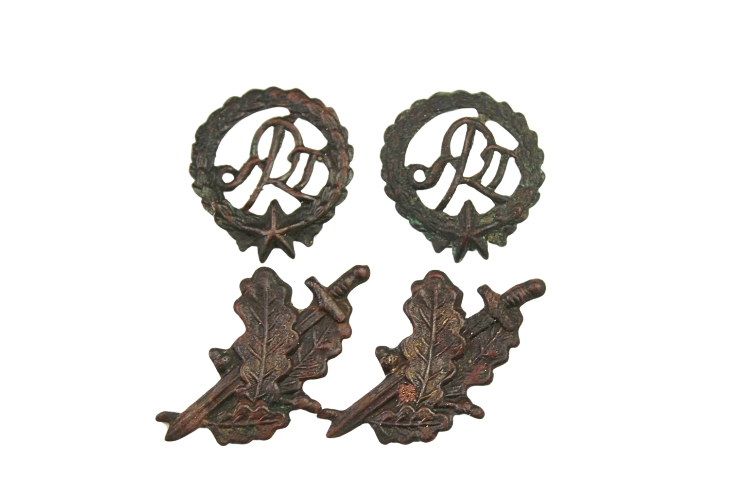 II RP Zestaw korpusówek: Szkoła Podchorążych Rezerwy i Szkół Podchorążych 