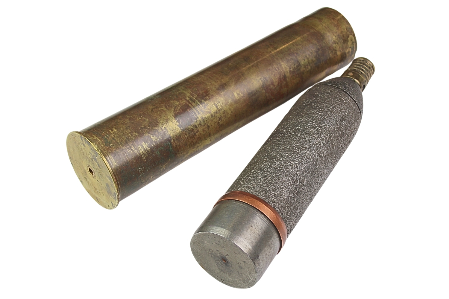 II RP Szrapnel 75mm wz.1897 skorupa dekoracyjna 