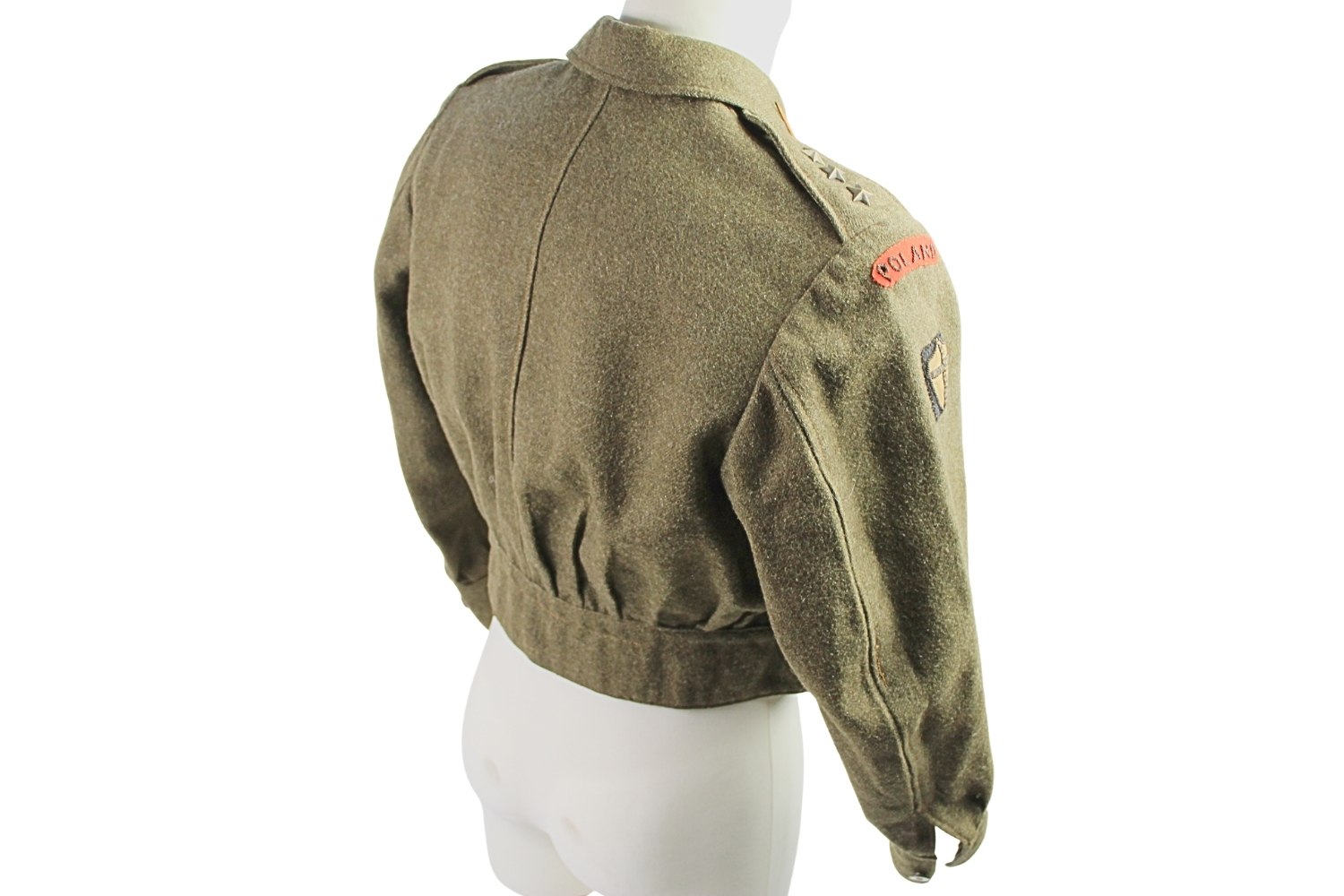 PSZnZ BLUZA BATTLEDRESS P37 KAPITANA II KORPUSU POLSKIEGO