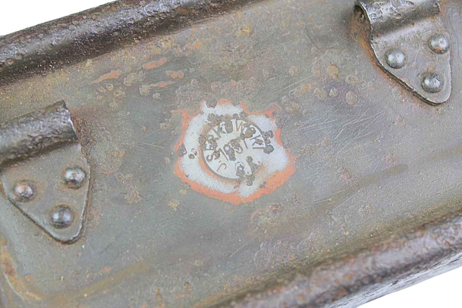 II RP Skrzynka amunicyjna CKM wz.30 J.Serkowski 1937