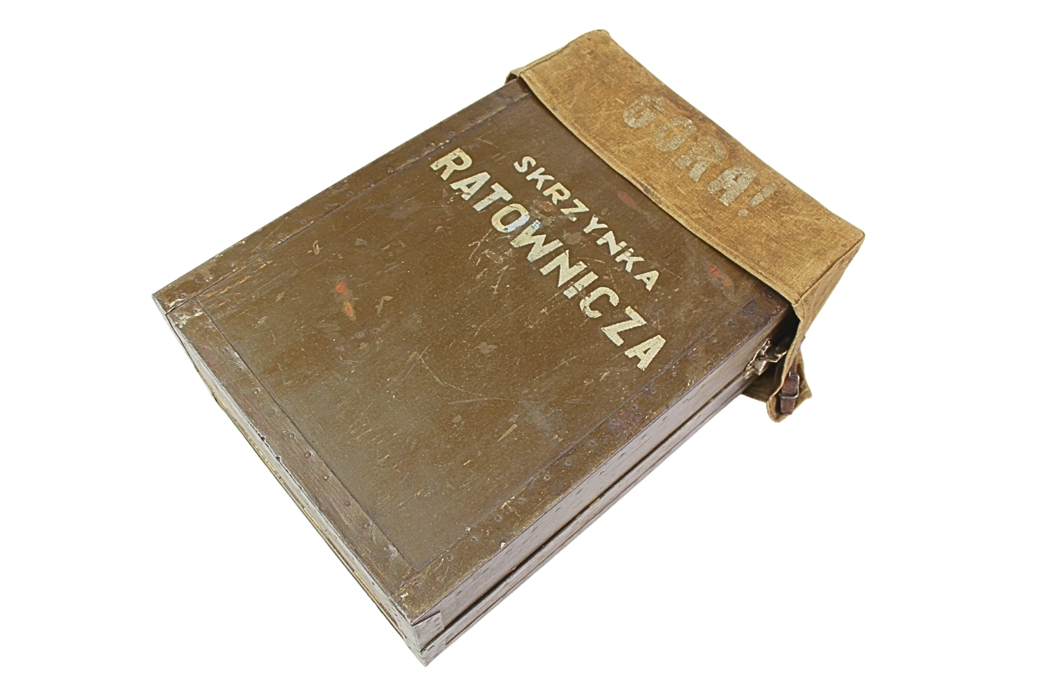 II RP Skrzynka ratownicza/apteczka typu „BBK” Rzadkość 