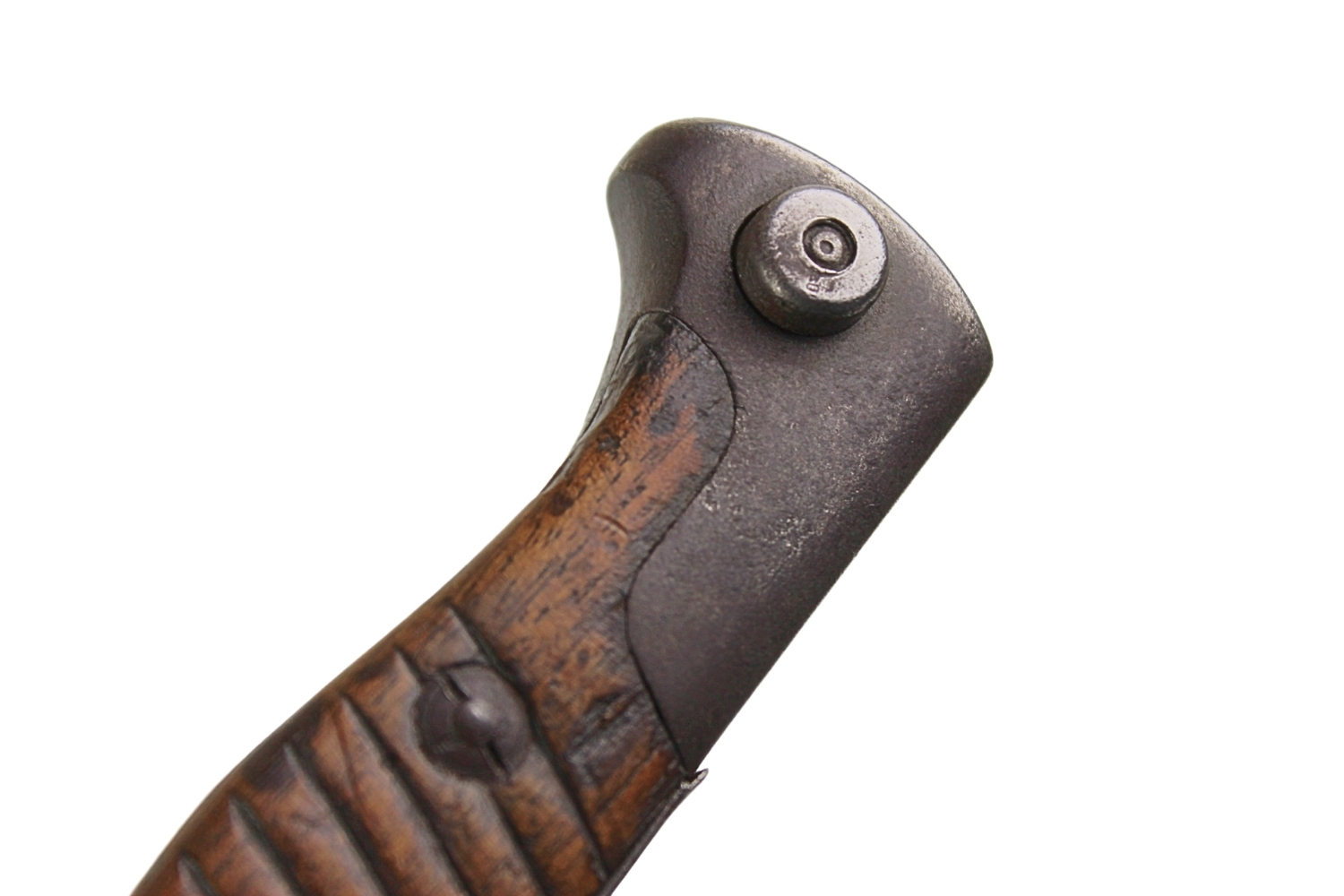 Bagnet niemiecki wz.98 05 „Liść” J.Corts Sohn Remscheid 1915 z żabką