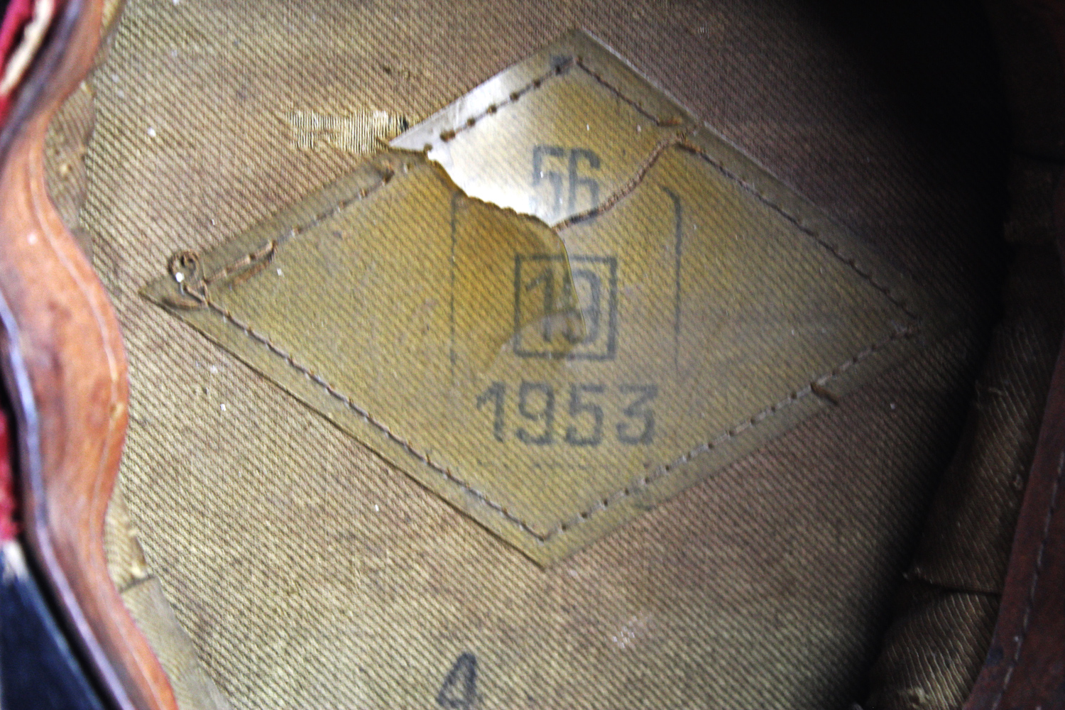 Czapka piechoty LWP 1953