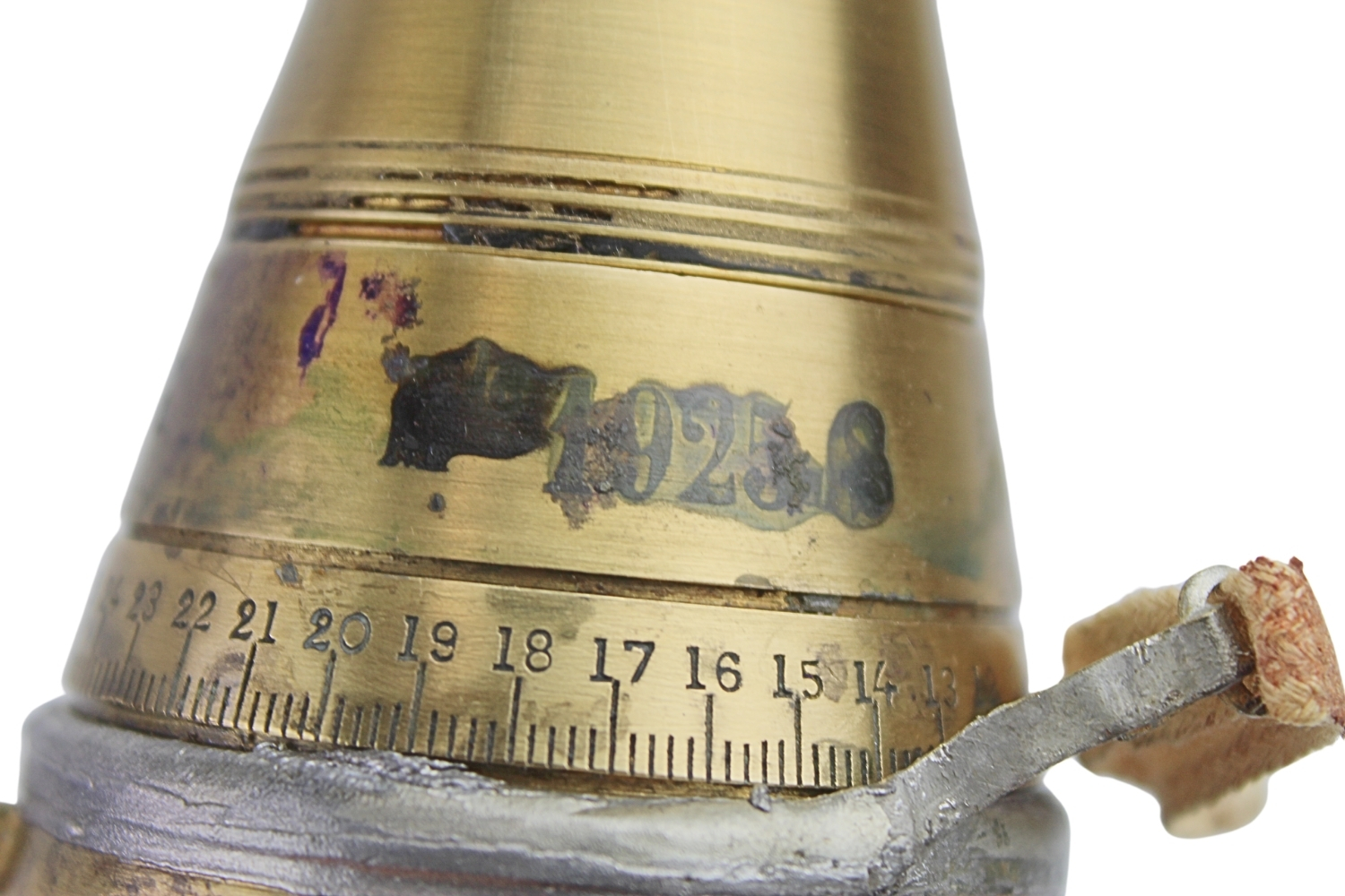 II RP Zapalnik wz.1925 Armata 75mm  wz.22 24  HEL, Gdynia 1939 Skorupa Dekoracyjna 