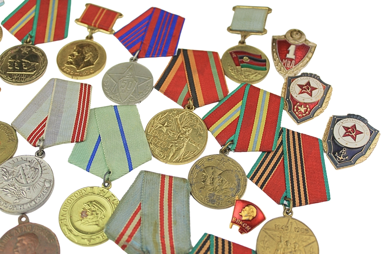 Ogromny zestaw medali ZSRR